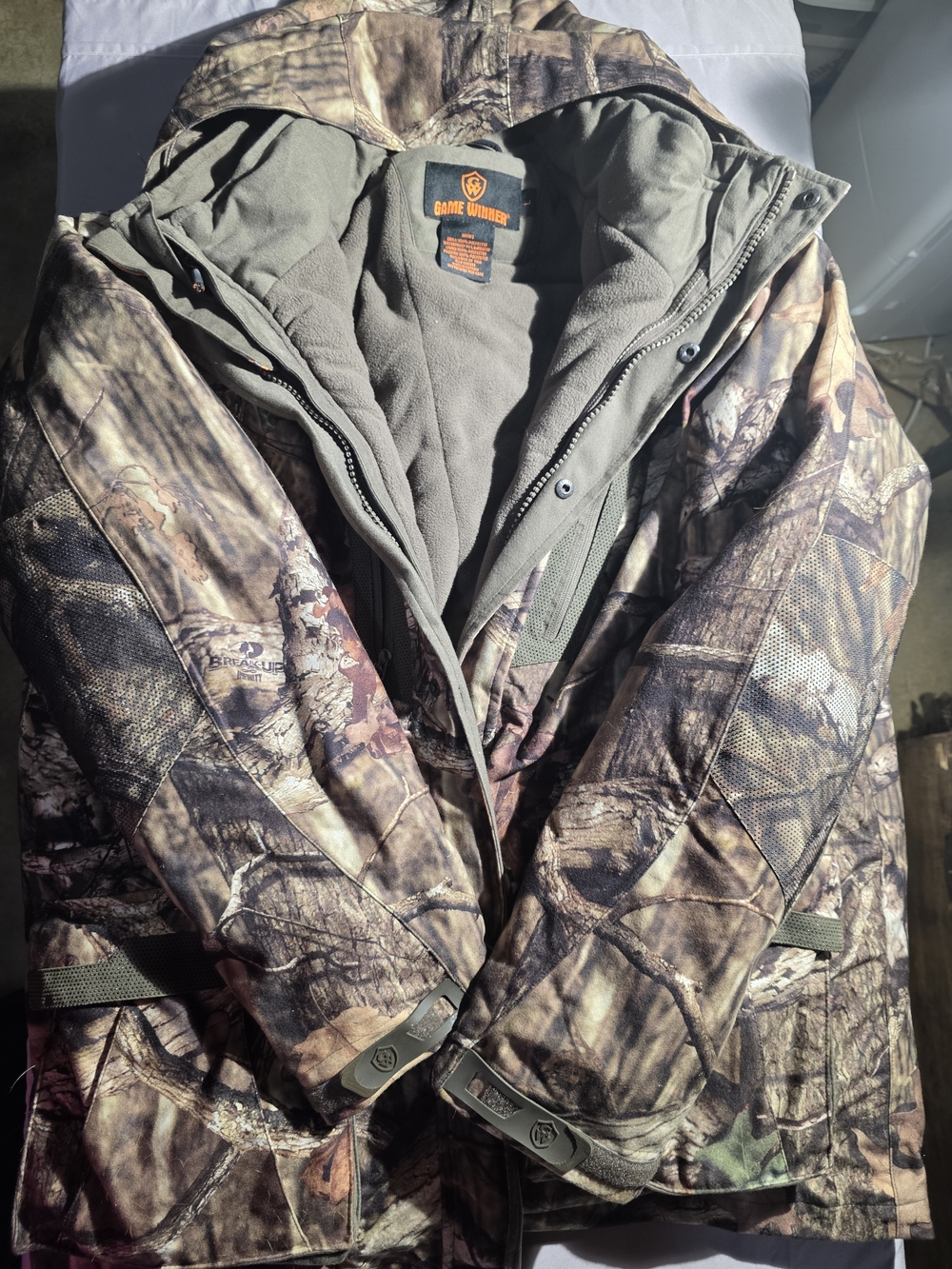 Game Winner Men's Realtree Camo Performance Insulated Jacket - Brown/Green